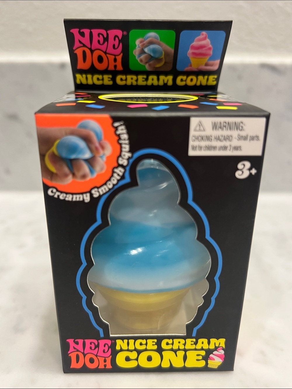 NeeDoh Nice Cream Cone - Blue